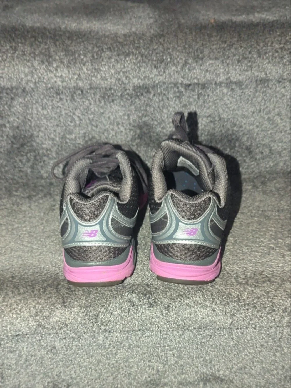 New Balance Women's Black and Purple Athletic Running Shoes